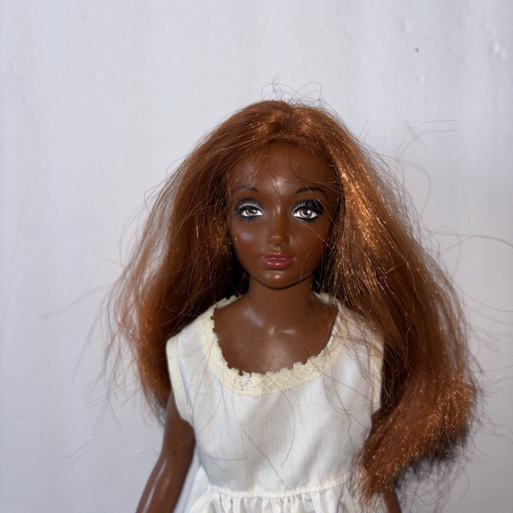 Vintage 1974 African American Ideal 18" Tiffany Taylor Doll Rare